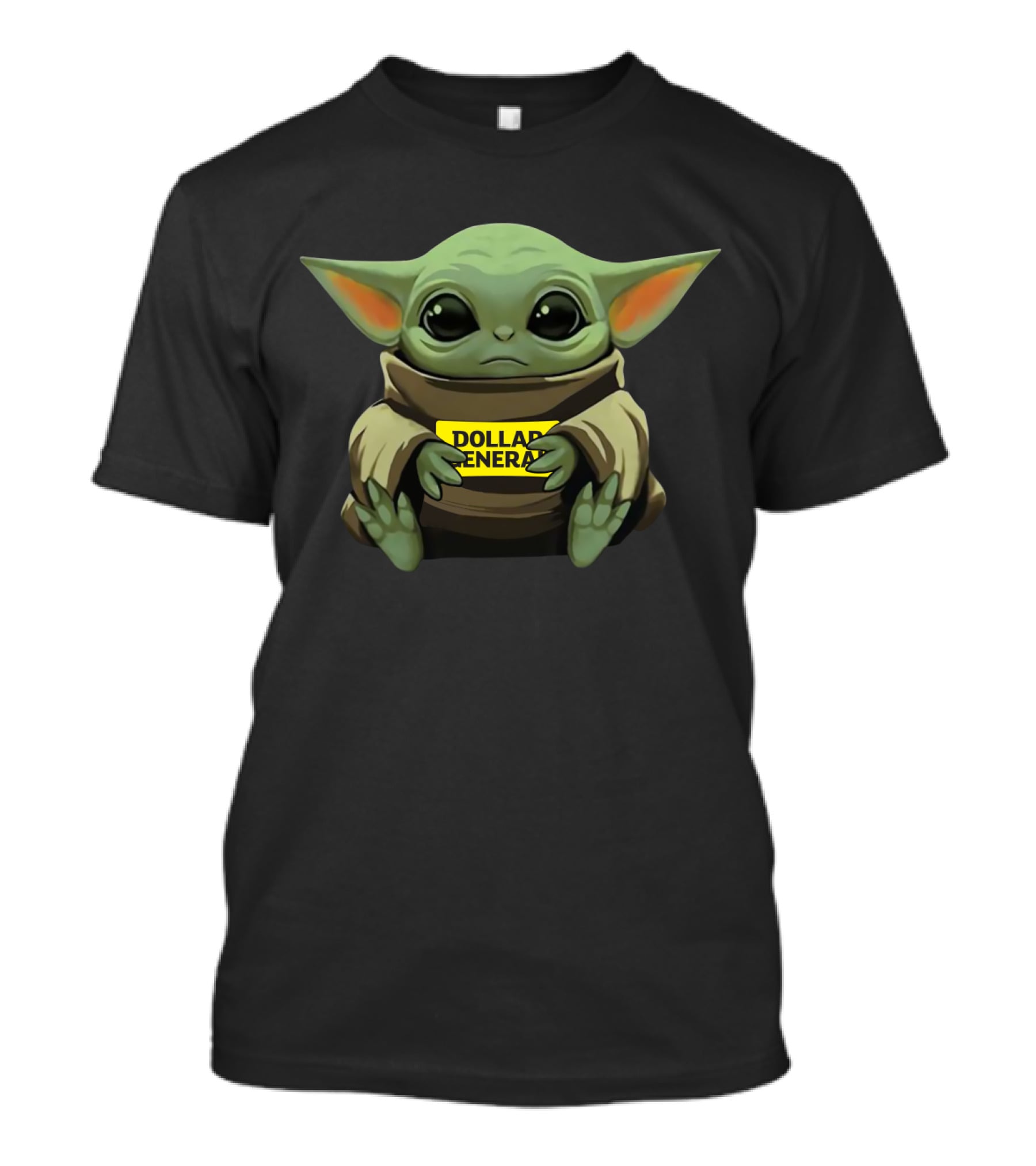 Baby DG Dollar General Parody Grogu Yoda T-Shirt