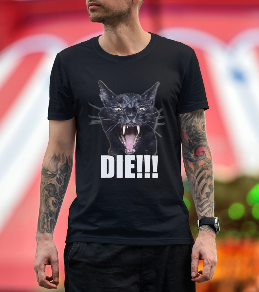 Sylvester The Talking Cat Die Die T-Shirt