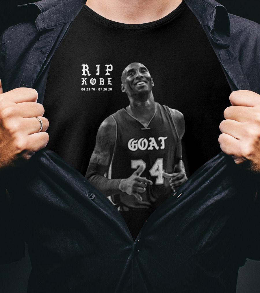 RIP Kobe 08 23 78 - 01 26 20 GOAT 24 T-Shirt