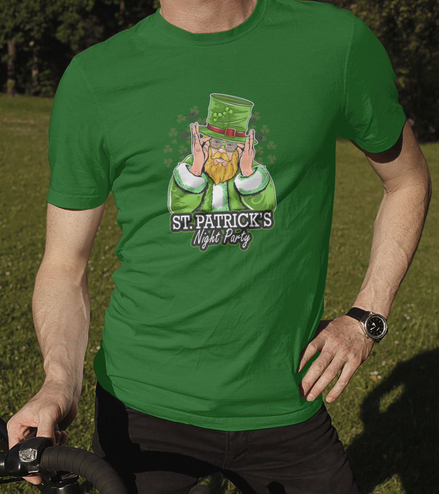 ST. PATRICK'S NIGHT PARTY Irish Leprechaun T-Shirt