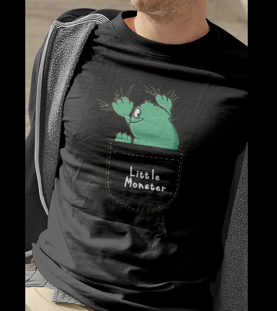 Little Monster Inside The Pocket T-Shirt