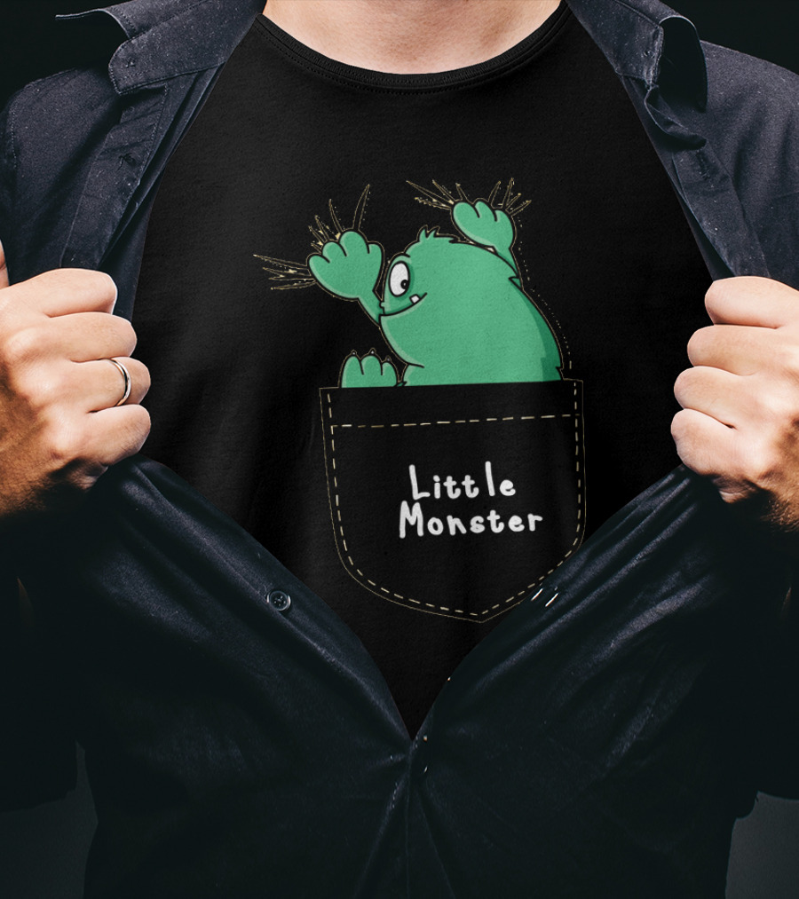 Little Monster Inside The Pocket T-Shirt