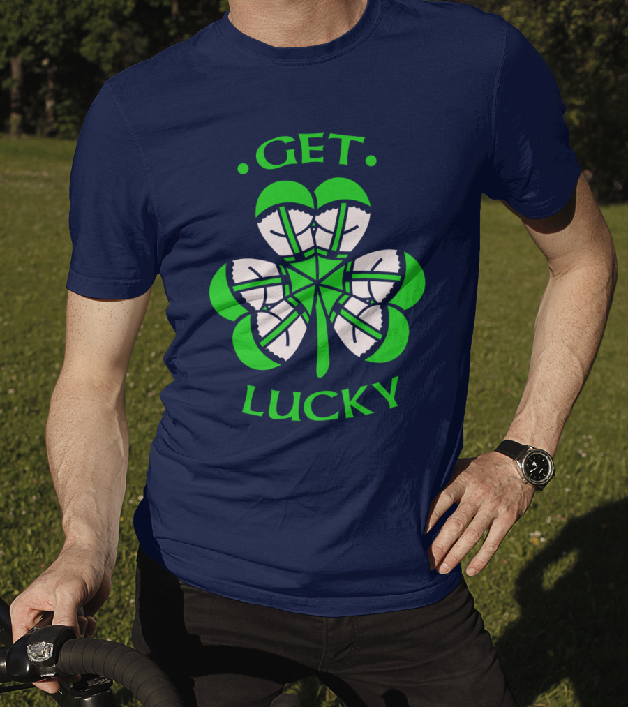 Get Lucky Irish Shamrock Clover St. Patrick's Day T-Shirt