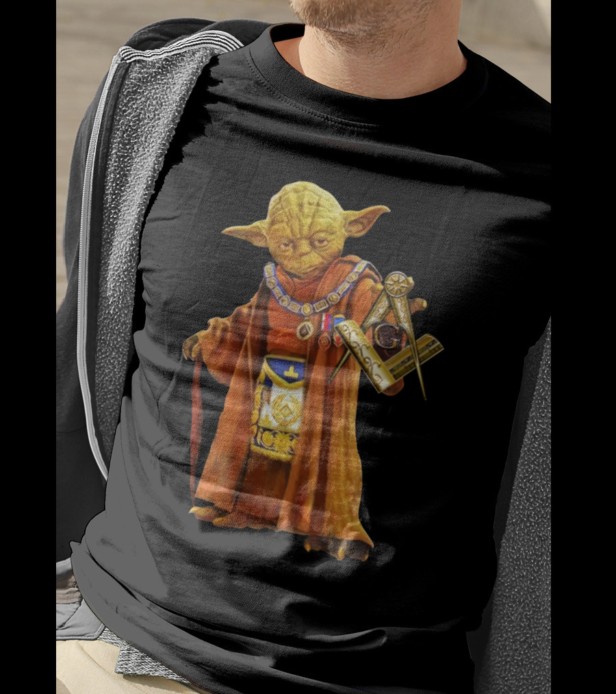 Pharaon Yoda Freemason Symbolism T-Shirt
