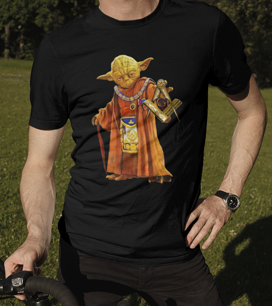 Pharaon Yoda Freemason Symbolism T-Shirt