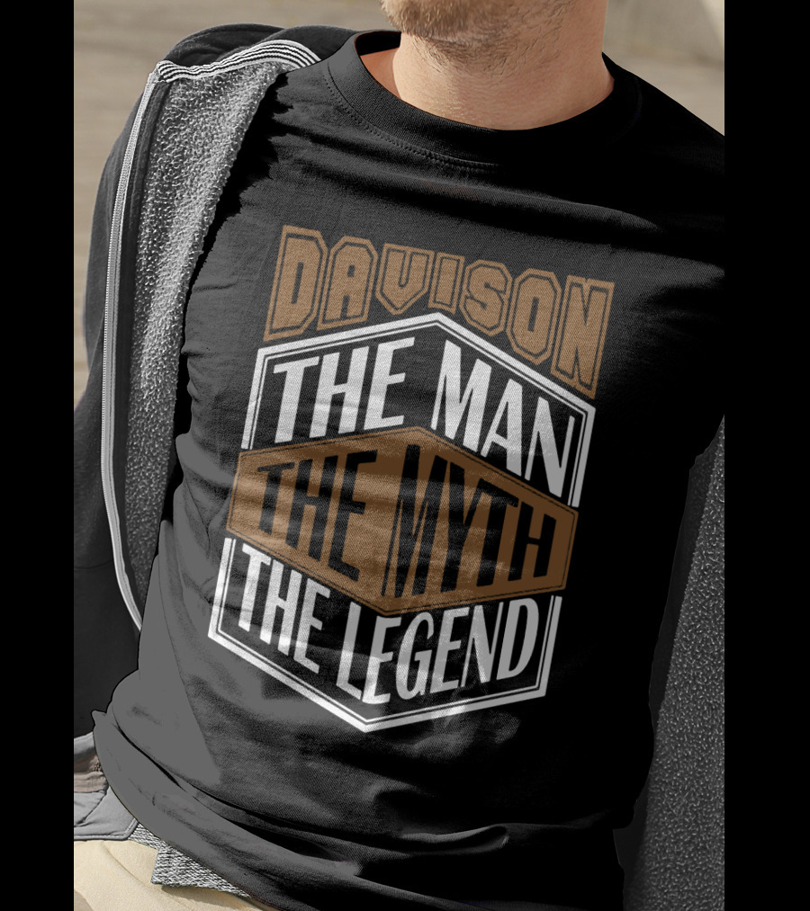 Davison The Man The Myth The Legend T-Shirt