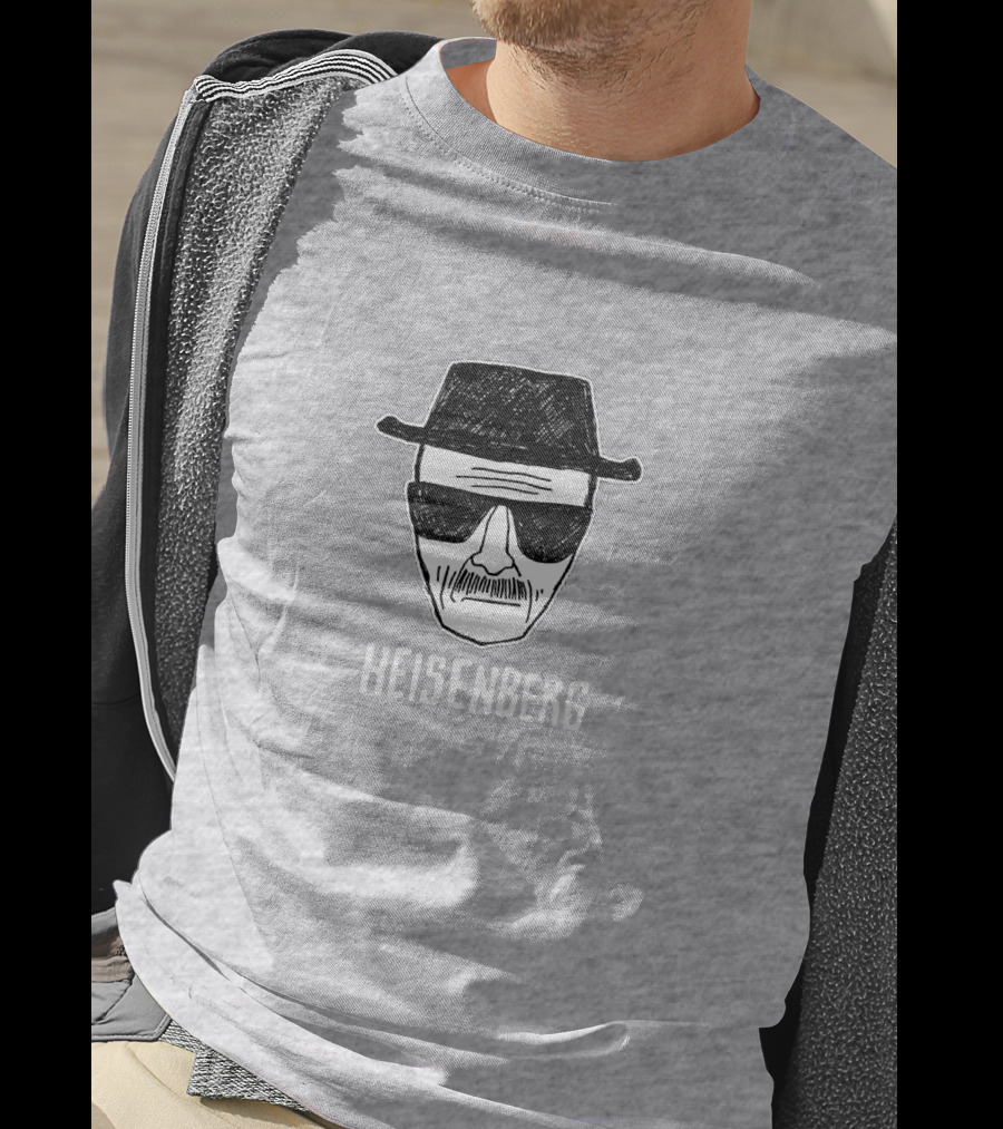 Heisenberg Hat Sunglasses Mask Face T-Shirt