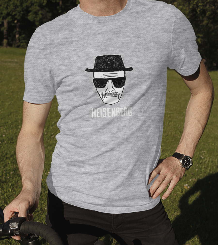 Heisenberg Hat Sunglasses Mask Face T-Shirt