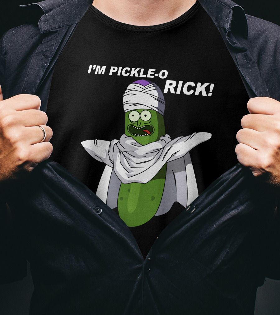 I'm Pickle-O Rick Dragonball Fusion Crossover T-Shirt