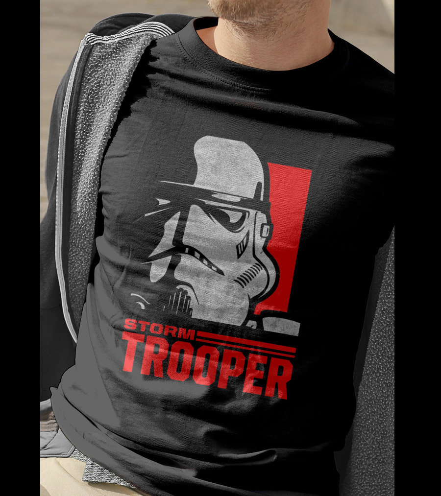 STORM TROOPER Star Wars Red Rectangle T-Shirt