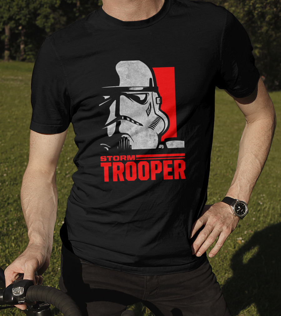 STORM TROOPER Star Wars Red Rectangle T-Shirt