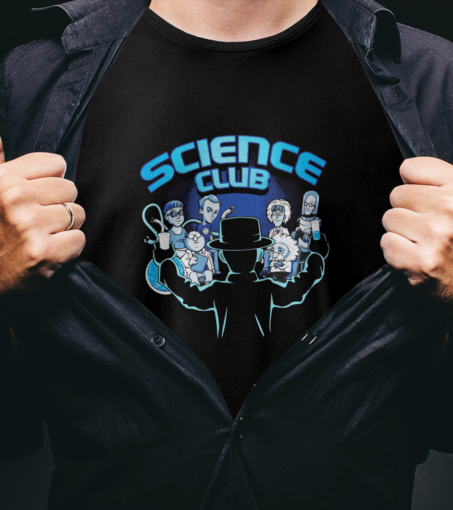 Science Club Breaking Bad Chemistry Characters Lab T-Shirt