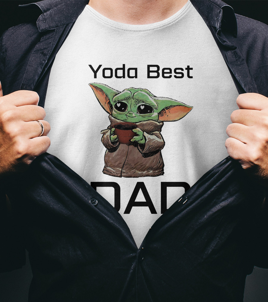 Yoda Best Dad Baby Yoda T-Shirt