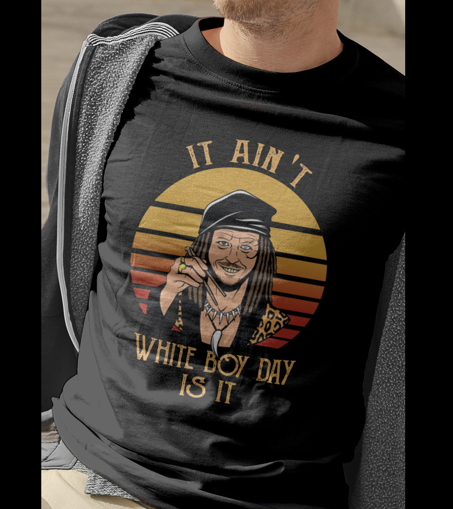 Drexl Spivey It Ain't White Boy Day Is It Vintage Circle T-Shirt