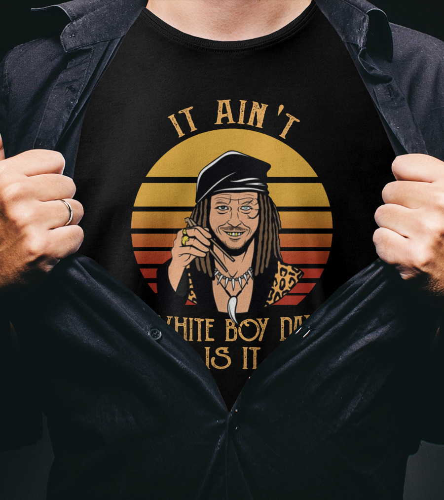 Drexl Spivey It Ain't White Boy Day Is It Vintage Circle T-Shirt