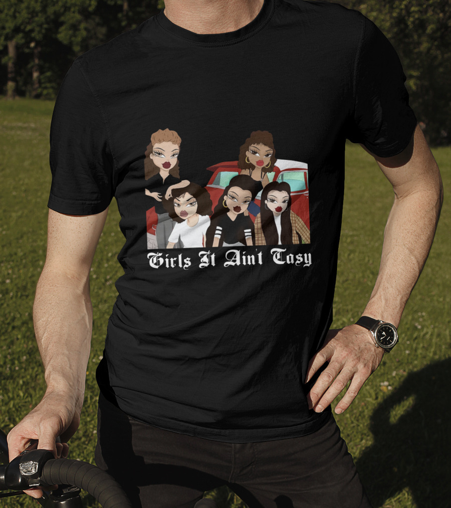 Mi Vida Loca Girls It Ain't Easy Five Women By Car T-Shirt
