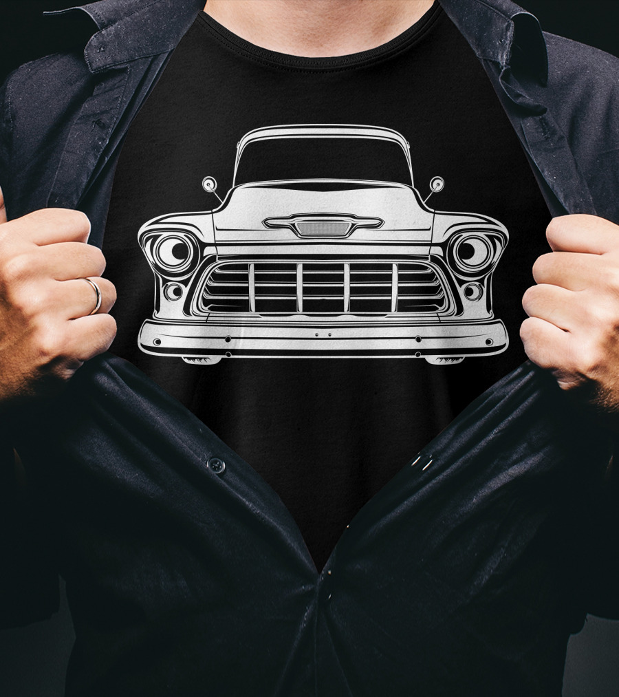 Classic Chevy Truck Front Grill T-Shirt