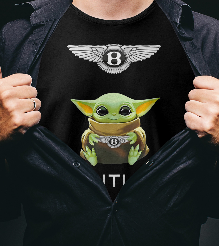 Bentley Baby Yoda Hug T-Shirt