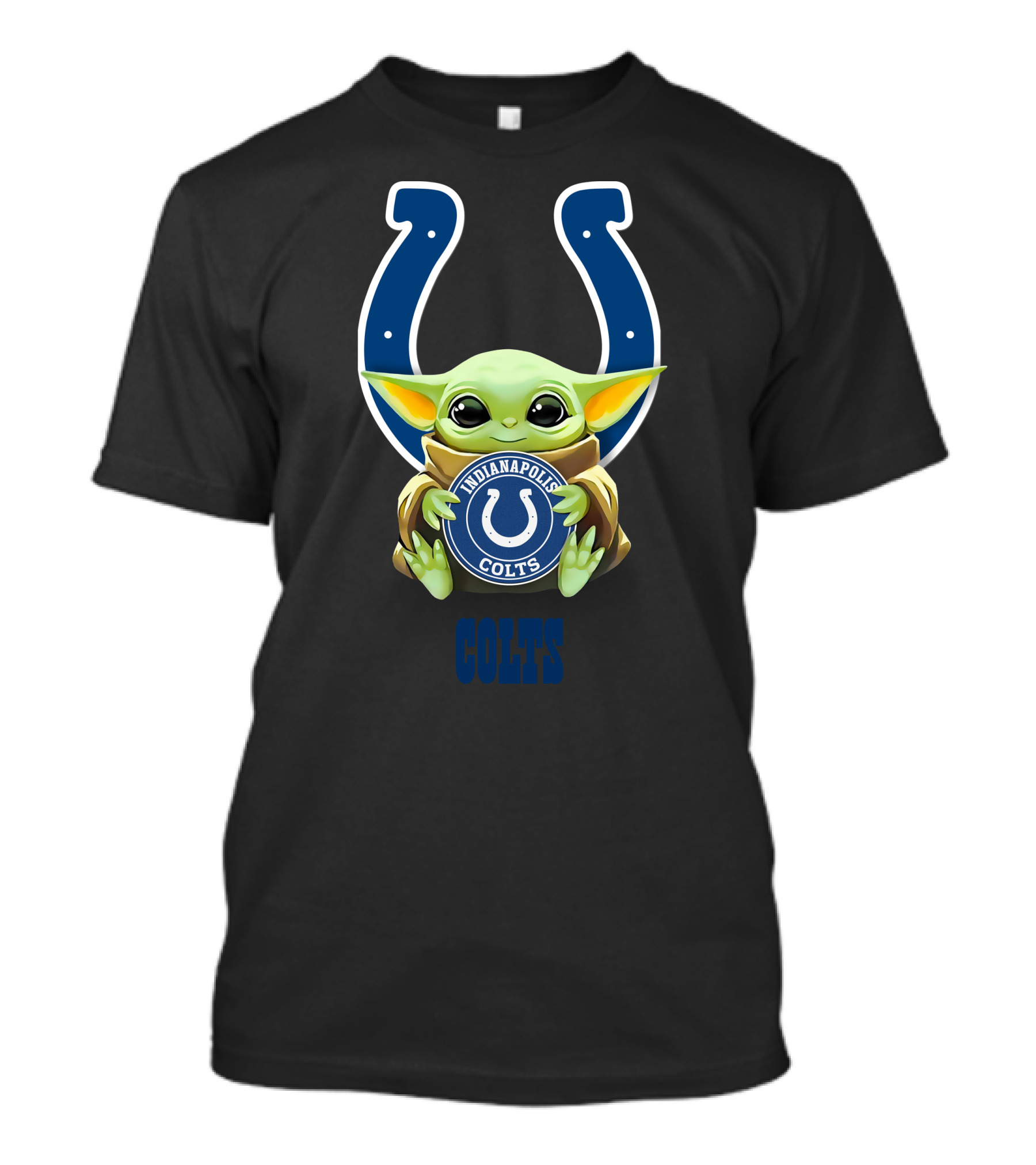 Baby Yoda Indianapolis Colts Hug Colts T-Shirt