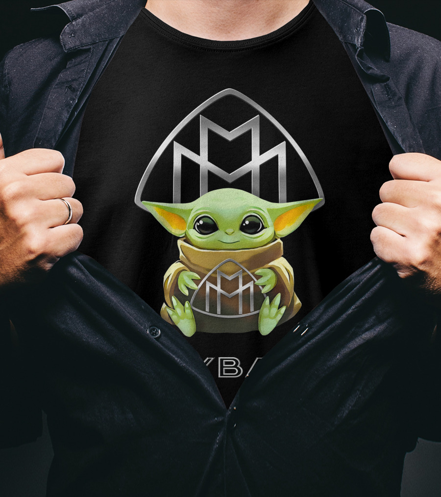 Baby Yoda Hugging Maybach T-Shirt