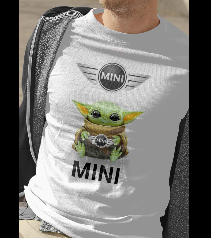 Mini Baby Yoda Hug T-Shirt