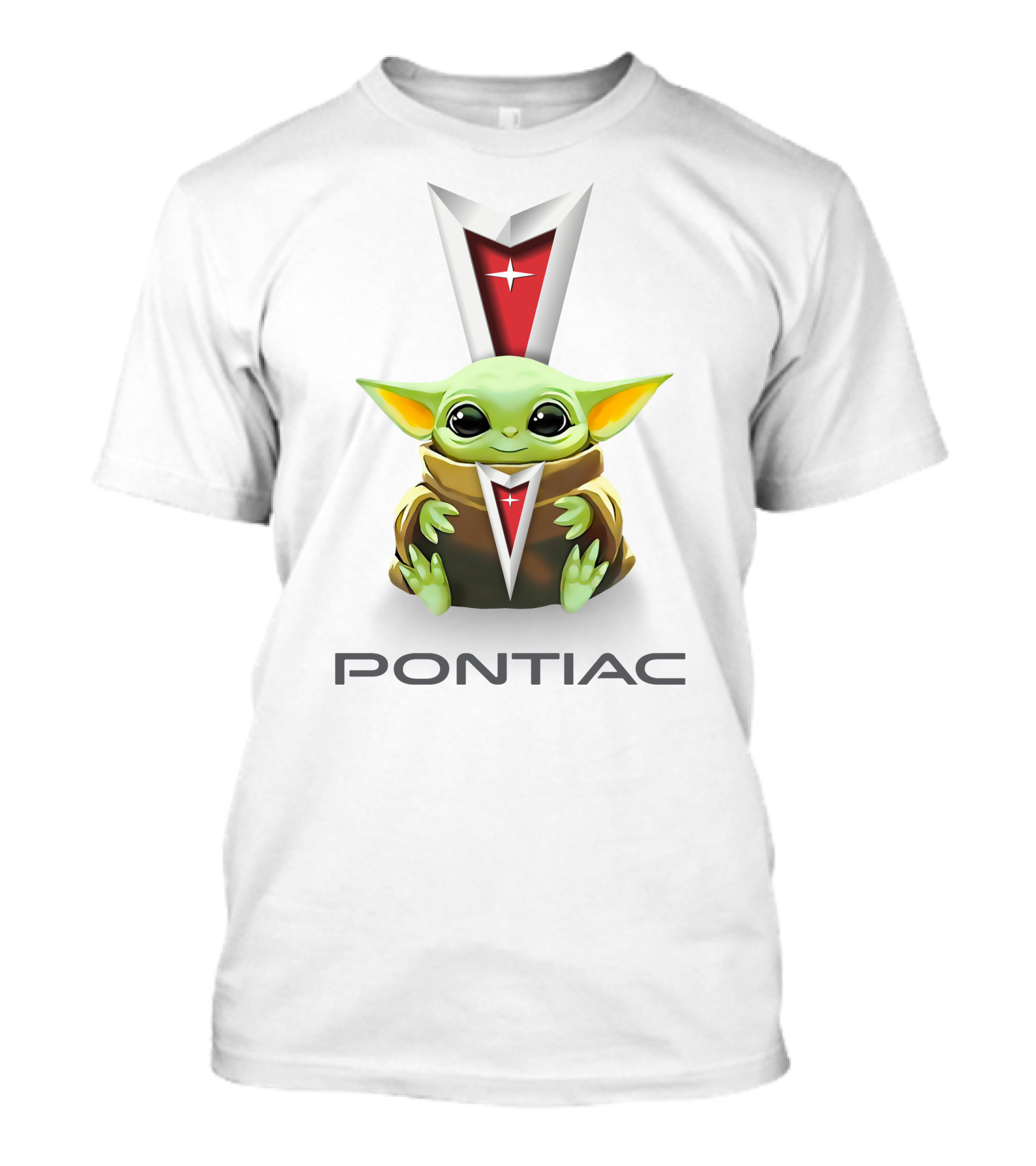 Baby Yoda Hugging Pontiac T-Shirt