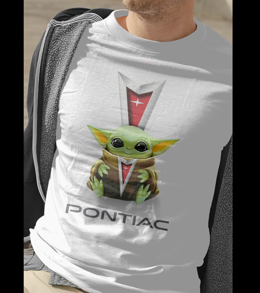 Baby Yoda Hugging Pontiac T-Shirt