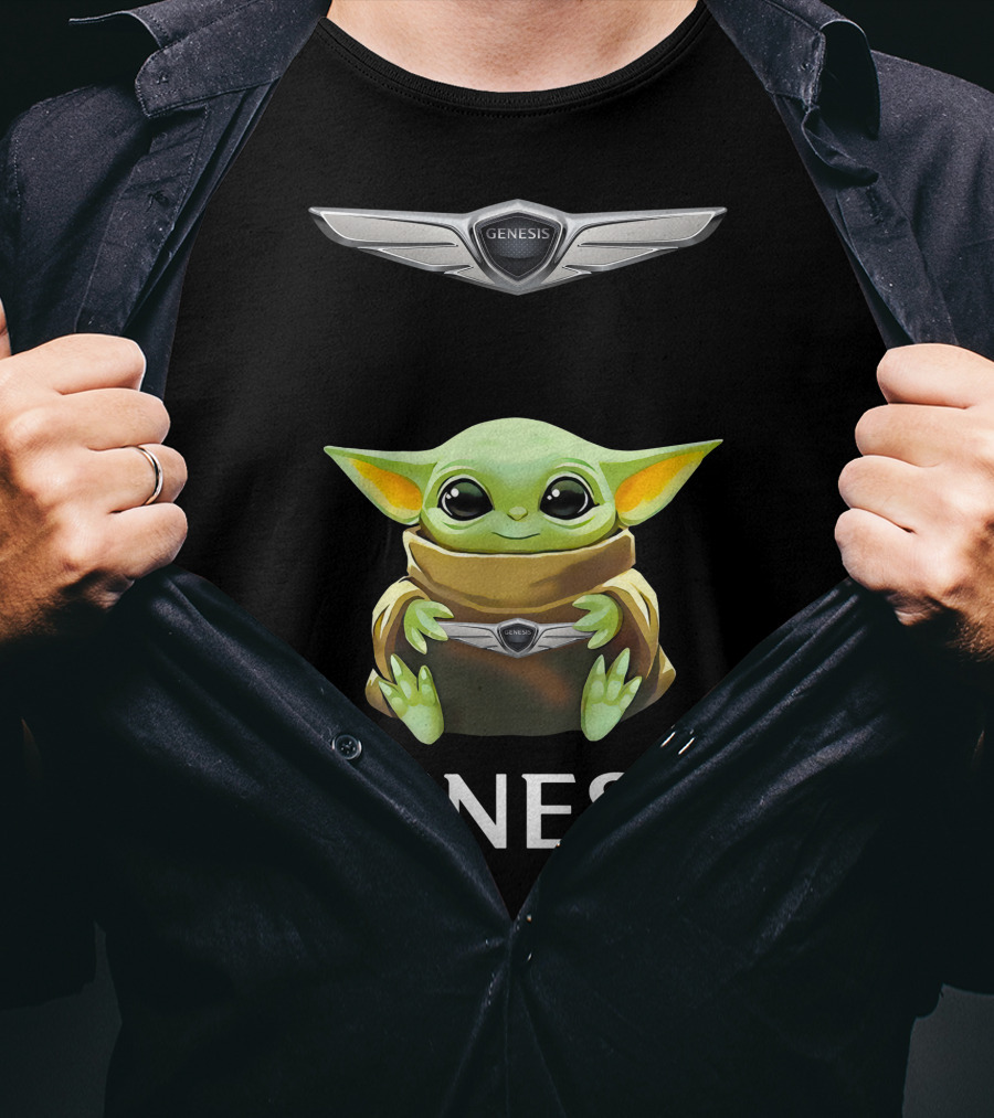 Star Wars Baby Yoda Embrace Genesis T-Shirt