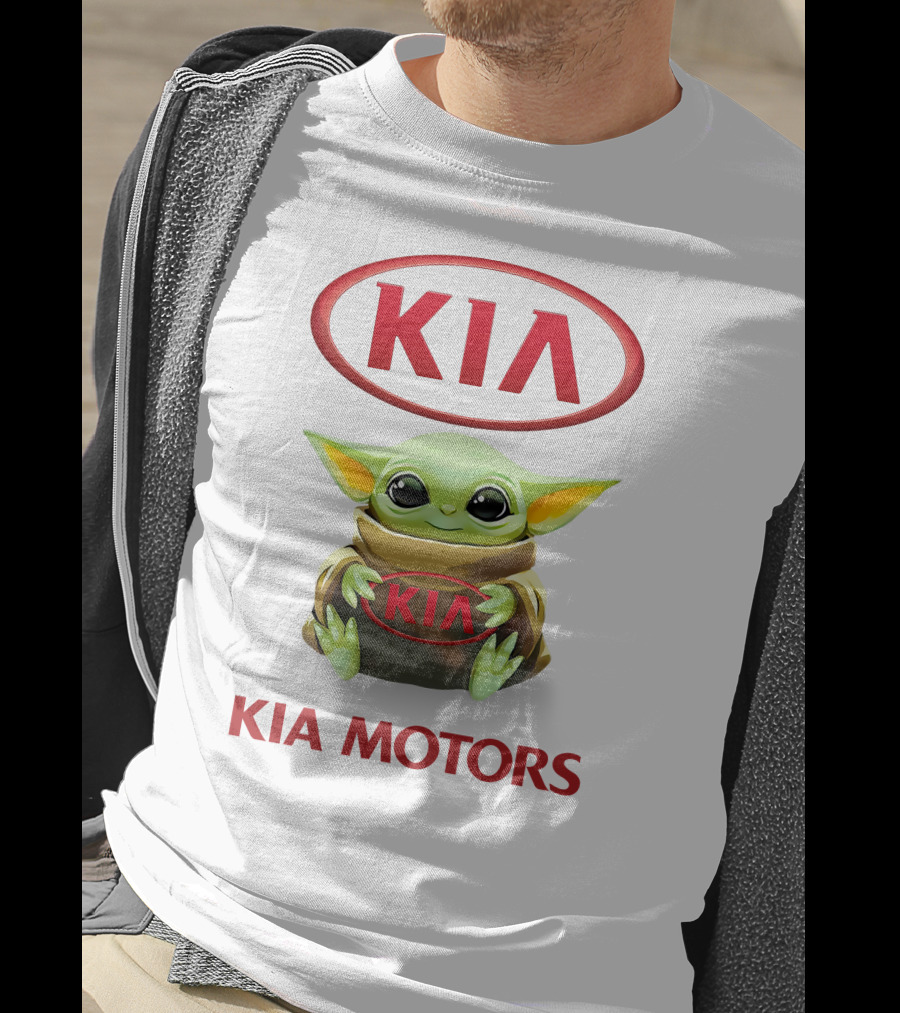 Kia Motors Baby Yoda Hug Kia T-Shirt