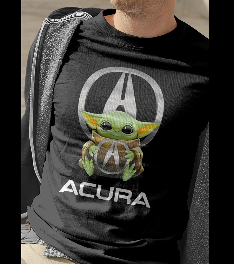 Grogu Hugging Acura T-Shirt