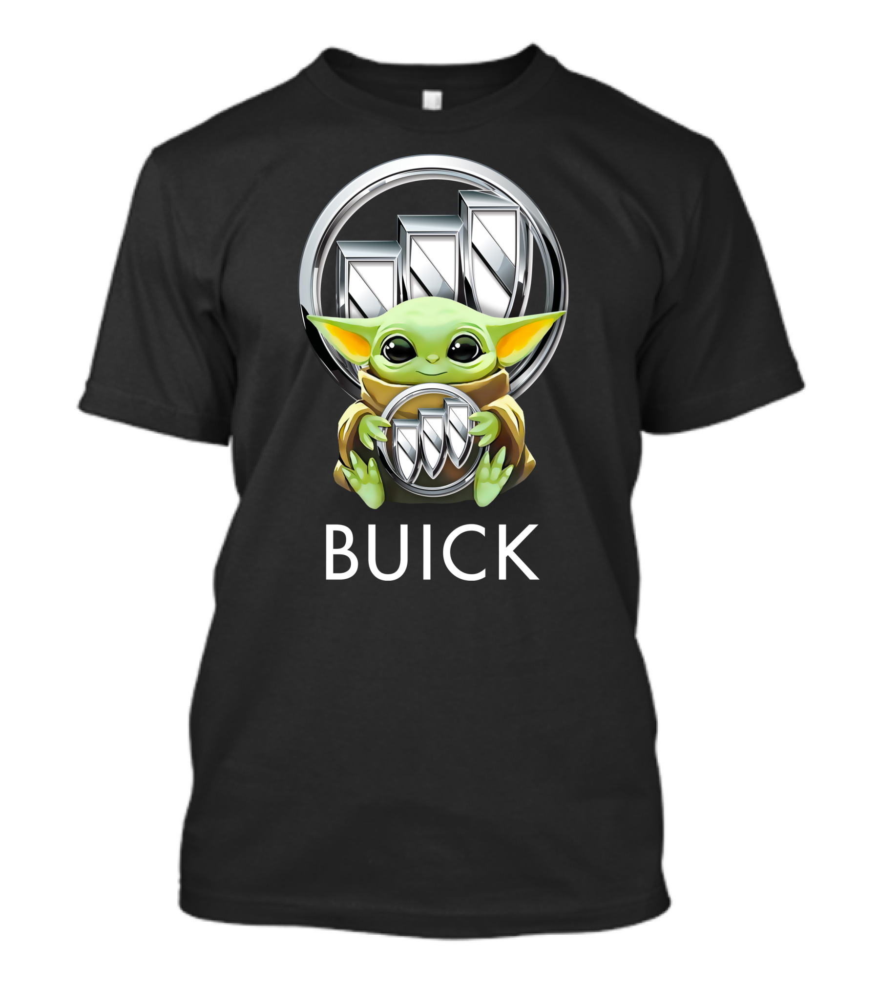 Grogu Holding Buick T-Shirt