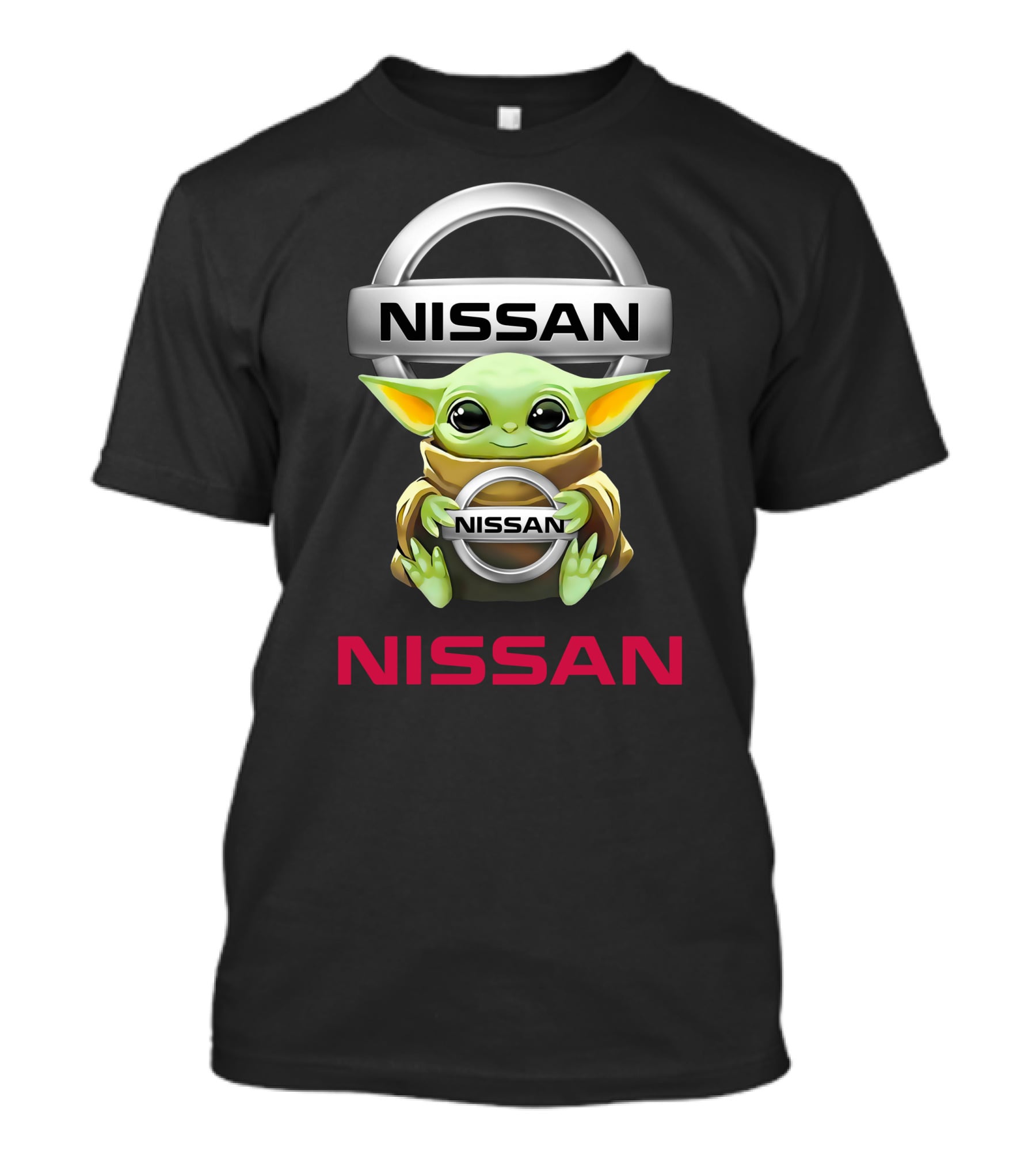 Grogu Hugging Nissan T-Shirt
