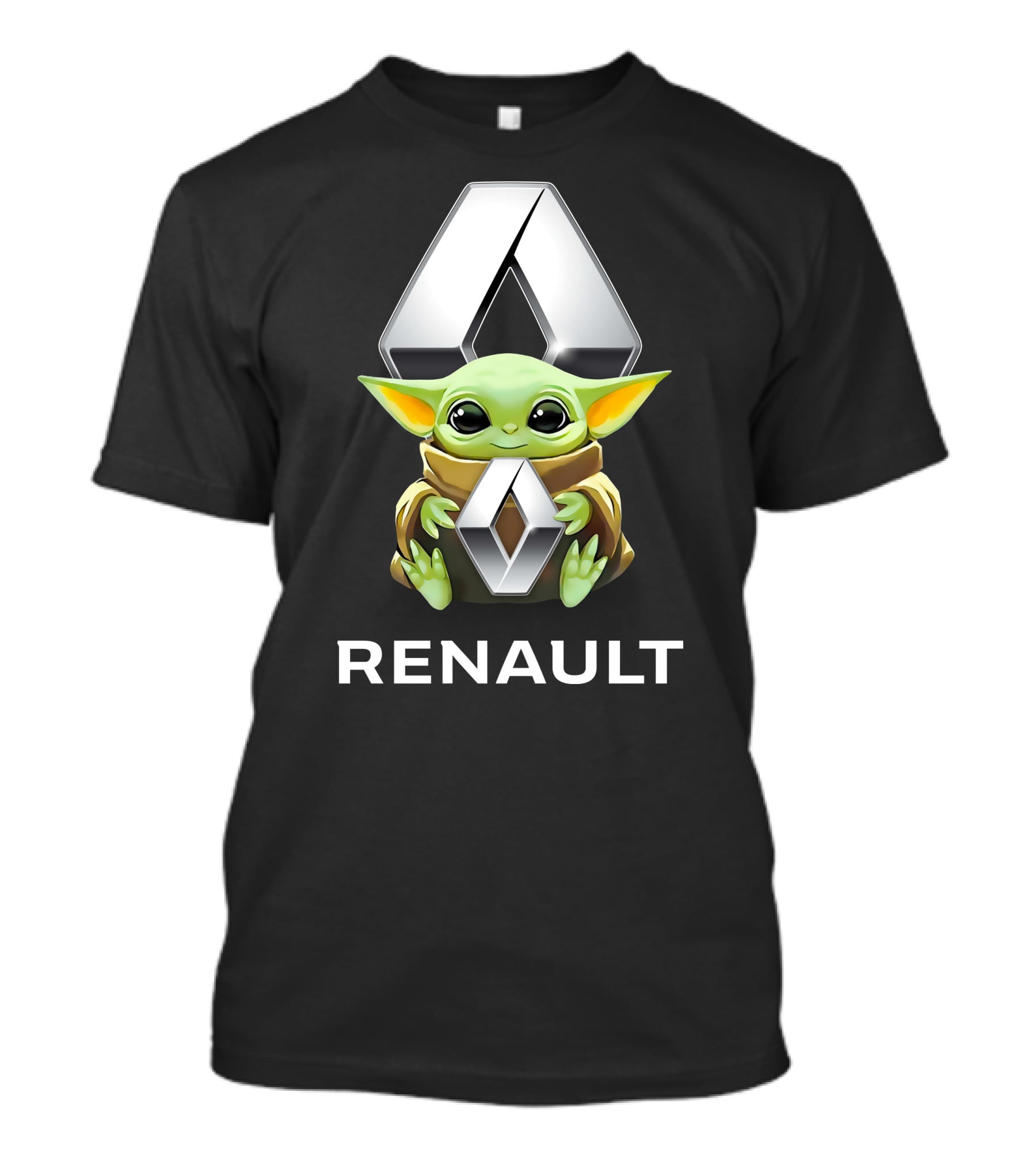 Grogu Holding Renault T-Shirt