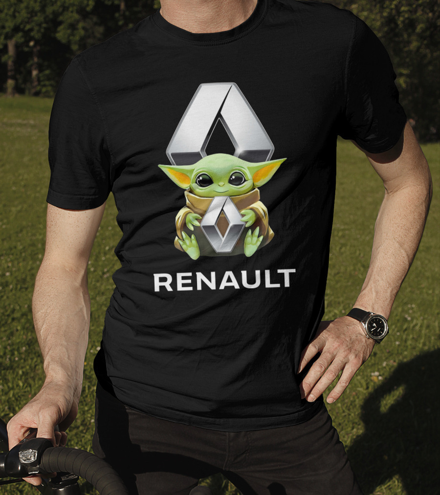 Grogu Holding Renault T-Shirt