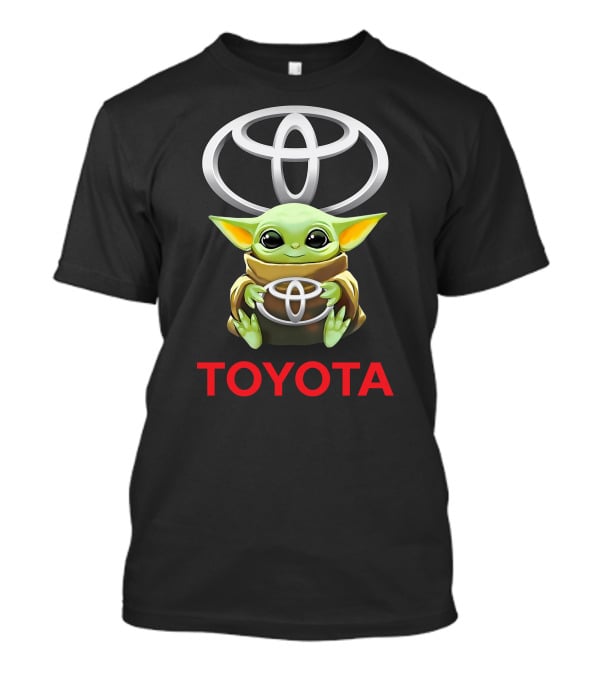 Grogu Embrace With Toyota T-Shirt