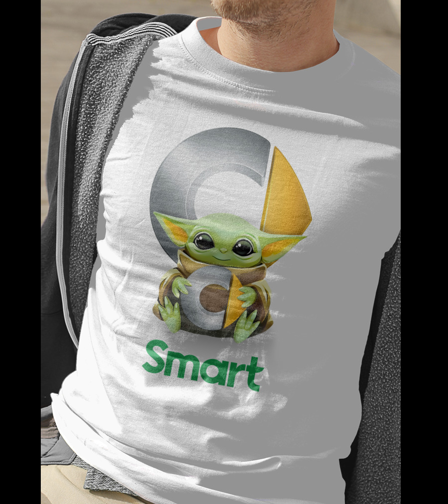 Grogu Hug Smart White C T-Shirt