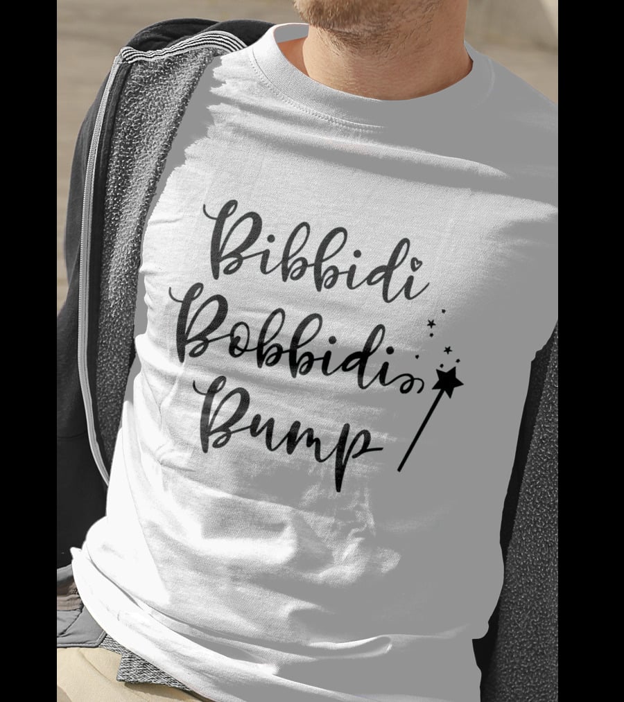 Bibbidi Bobbidi Bump Magic Wand Stars T-Shirt
