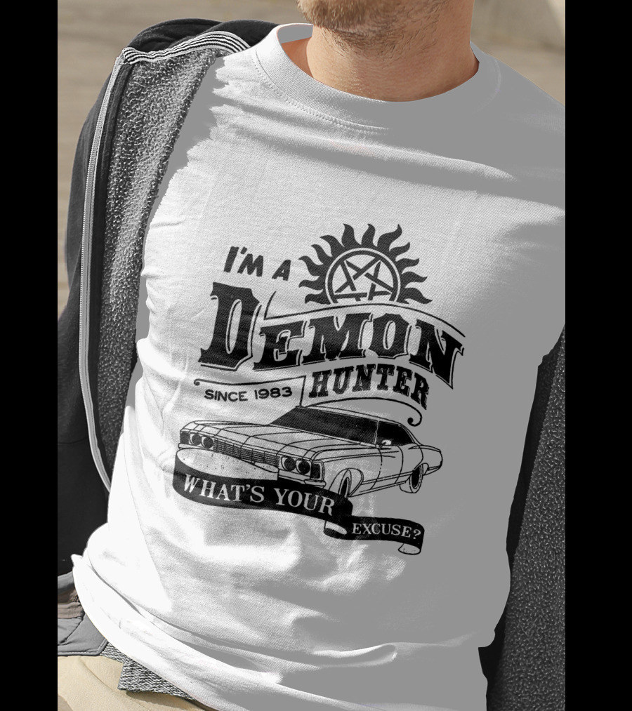 I'm A Demon Hunter Since 1983 What's Your Excuse? T-Shirt