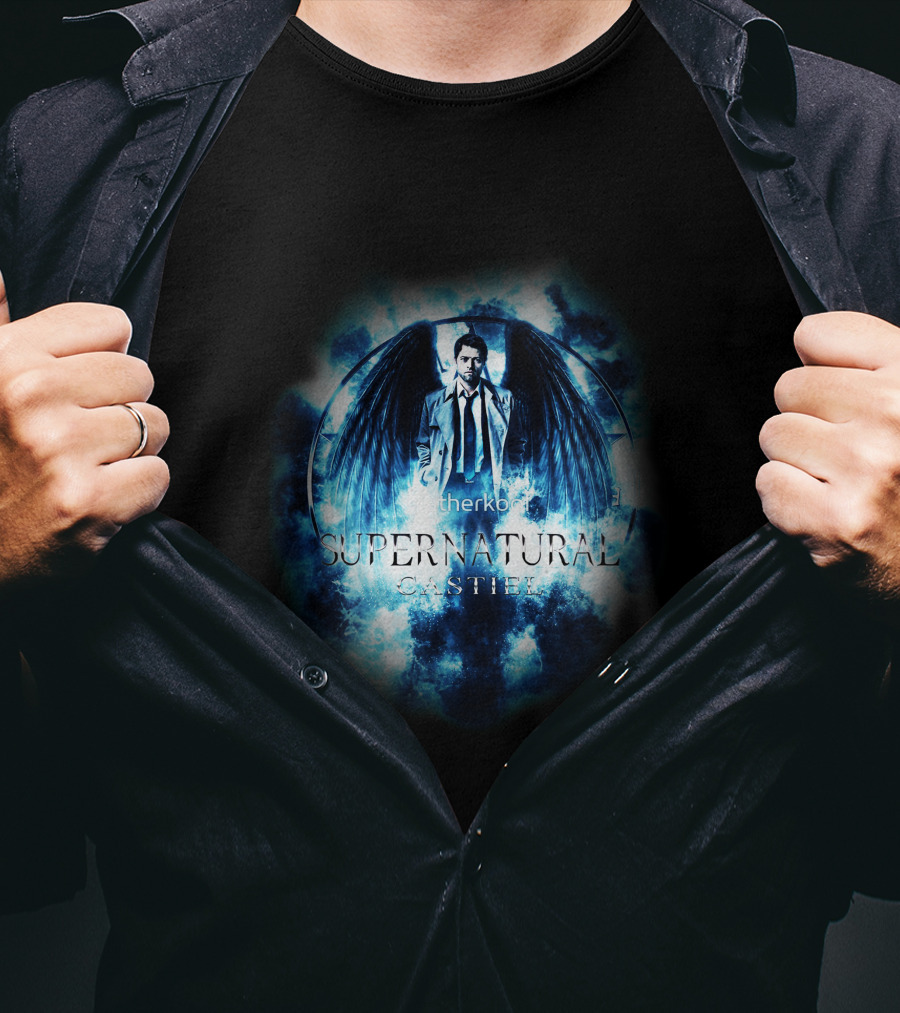 Supernatural Castiel Angelic Aura T-Shirt
