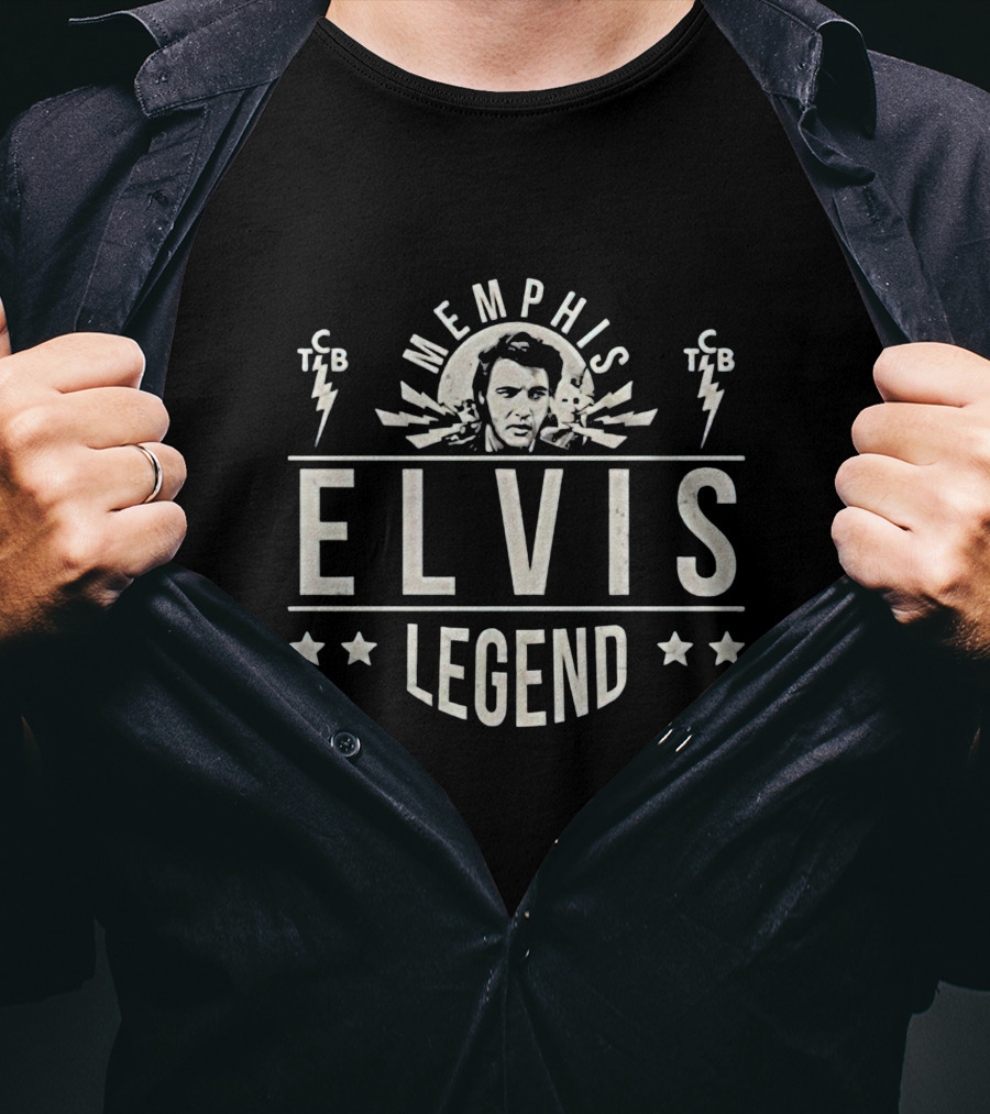 Memphis Elvis Legend TCB T-Shirt