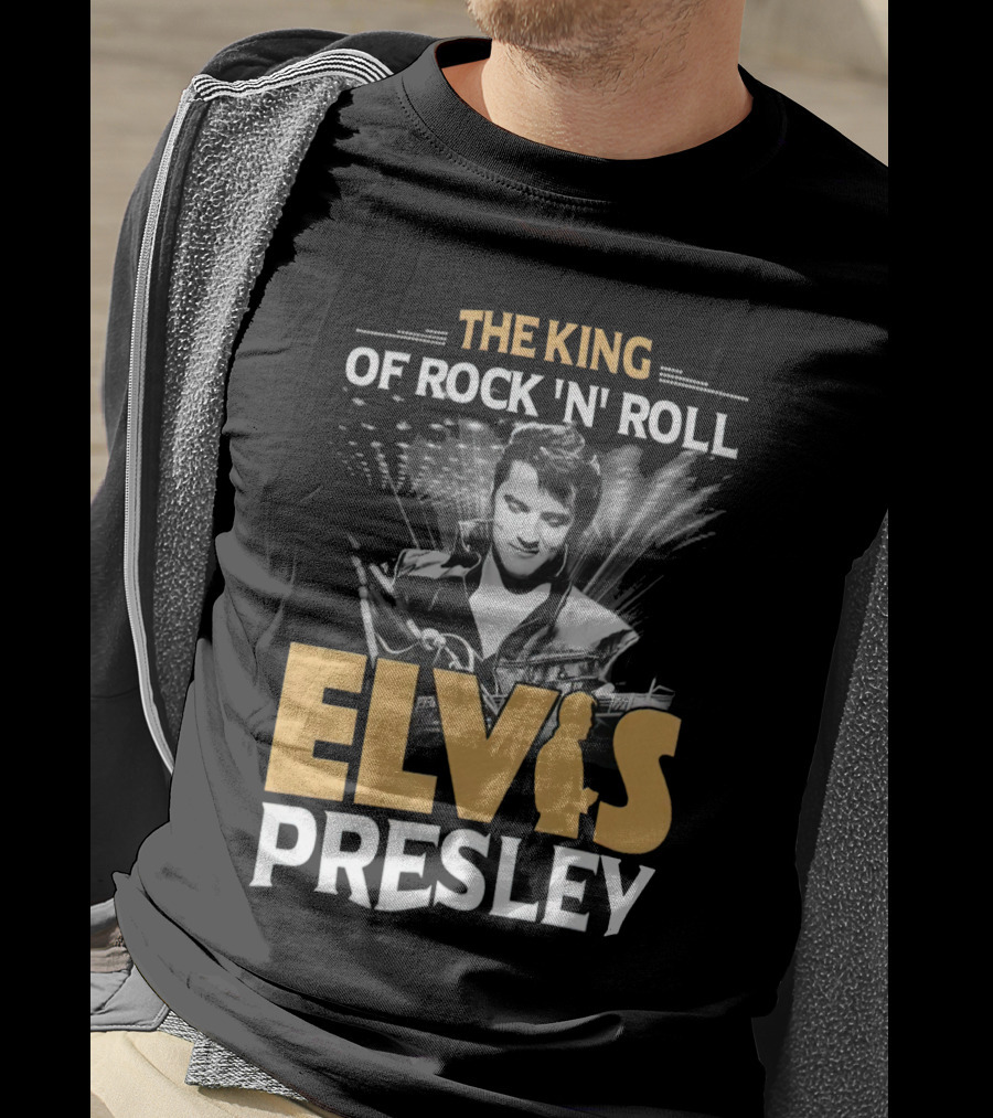 Elvis Presley The King Of Rock 'n' Roll T-Shirt