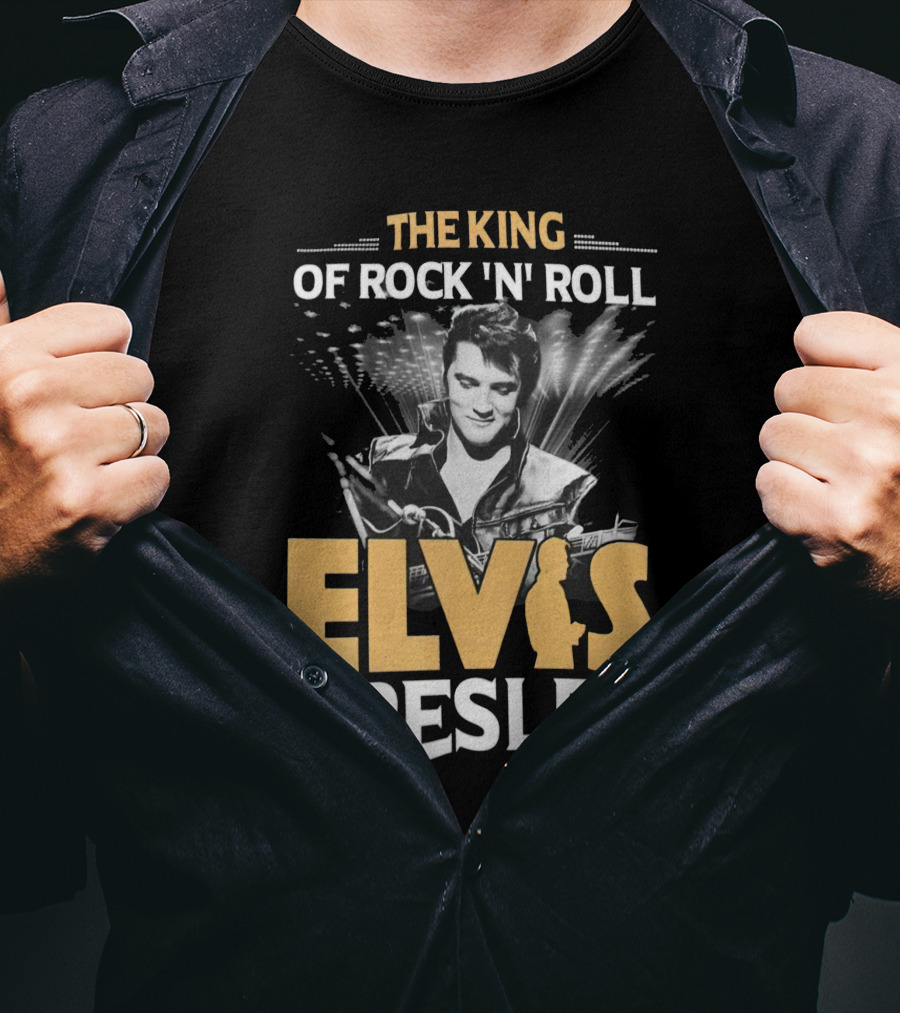 Elvis Presley The King Of Rock 'n' Roll T-Shirt
