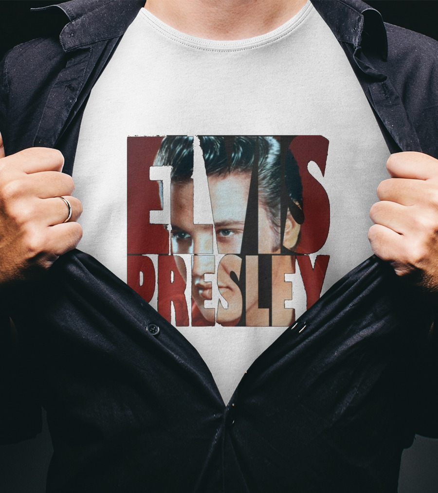 Elvis Presley Photo Collage Last EDT T-Shirt