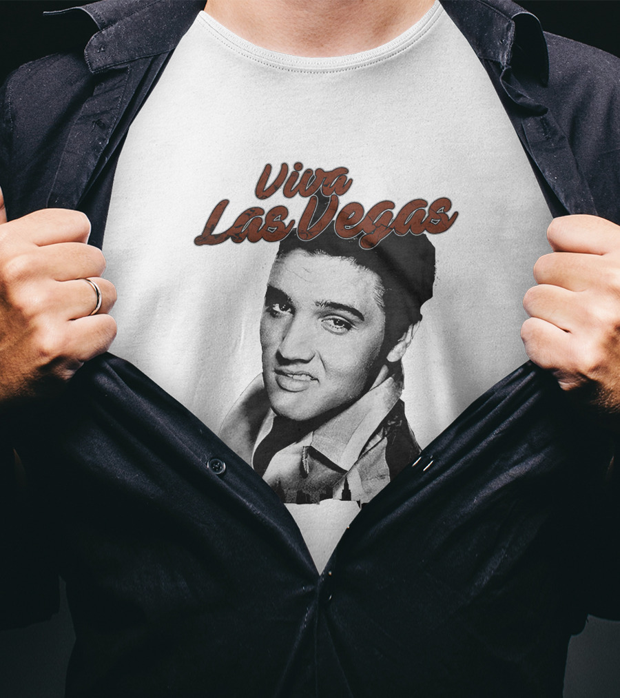 Viva Las Vegas Elvis Presley Classic T-Shirt