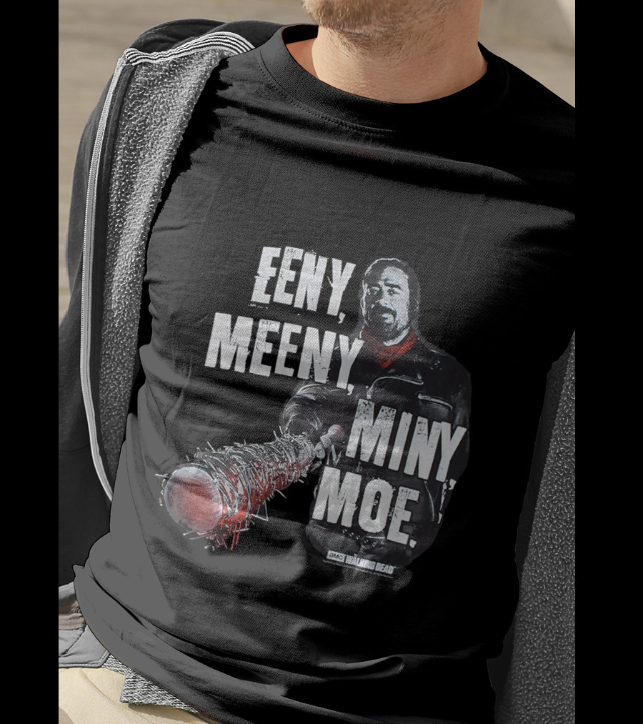 Eeny Meeny Miny Moe The Walking Dead Negan Lucille T-Shirt