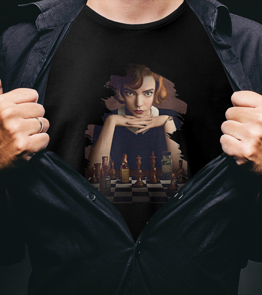 GMBTS Special EDT Chess Queen Strategy T-Shirt
