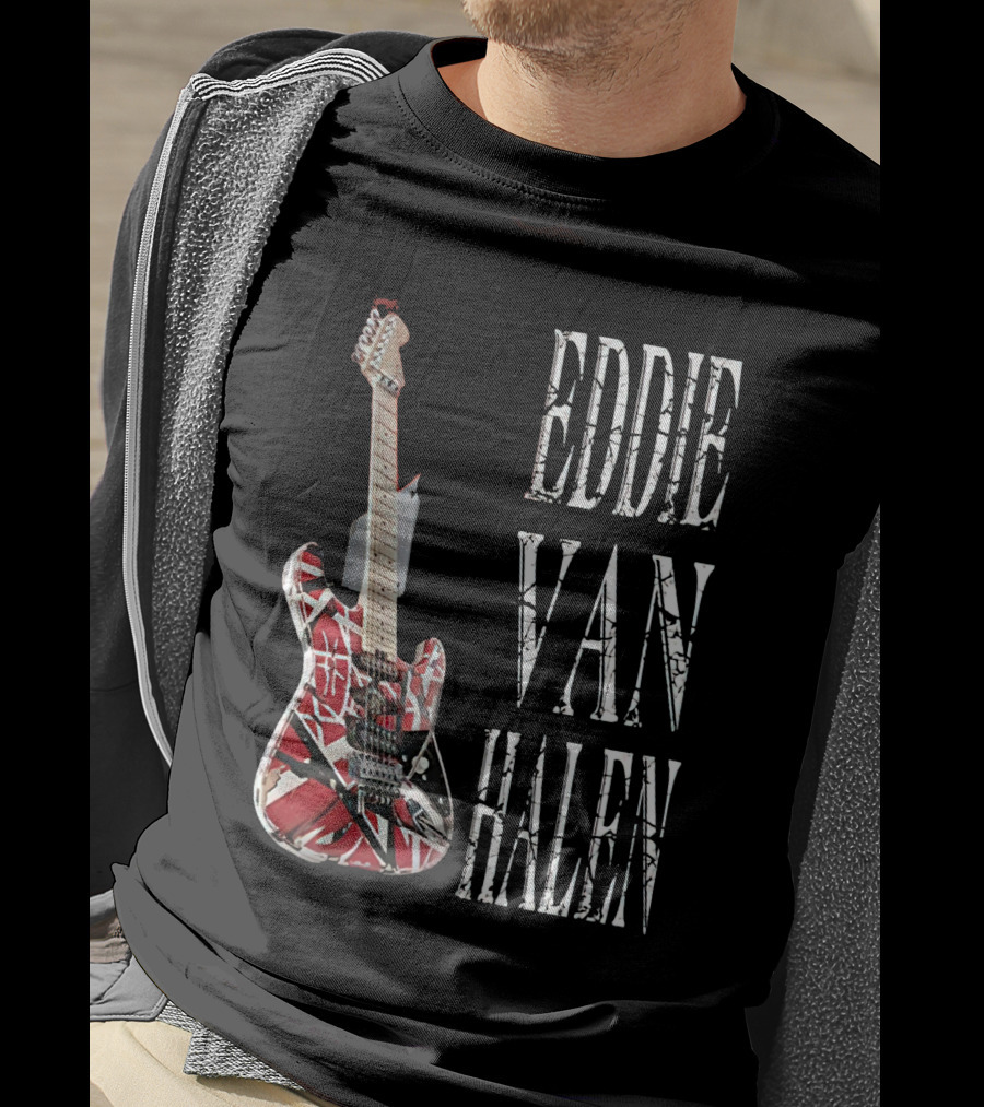 Eddie Van Halen Guitar T-Shirt