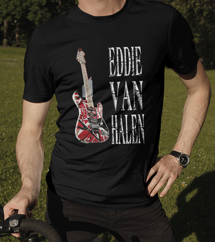 Eddie Van Halen Guitar T-Shirt