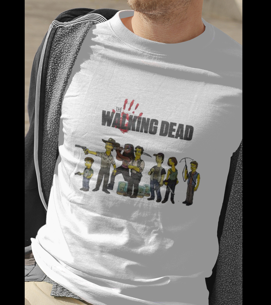 SMP Edition The Walking Dead Cartoon T-Shirt