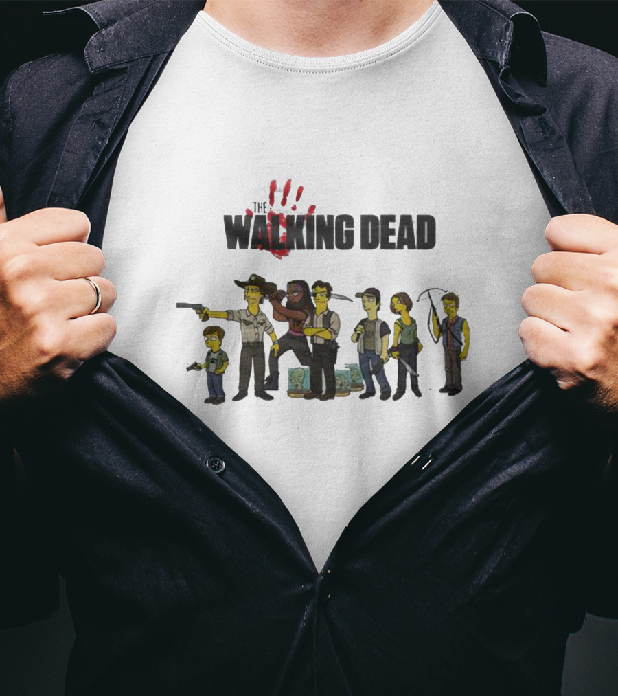 SMP Edition The Walking Dead Cartoon T-Shirt